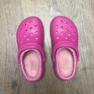 Warm Crocs M3 W5 used great condition